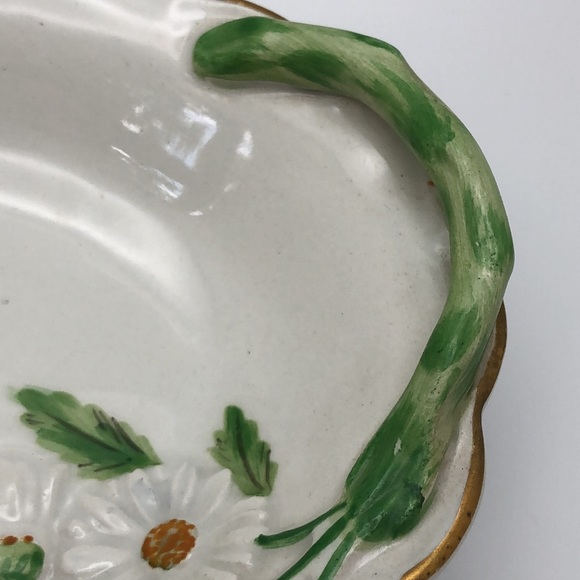 Vintage Mottahedeh Daisy Scalloped Dish. Made in Italy. Numbered S6522 - Picture 12 of 14